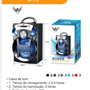 A79 Caixa Do Som Altomex 7898849432174