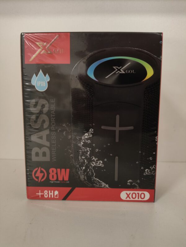Caixa De Som Bluetooth 8W Xgol X010