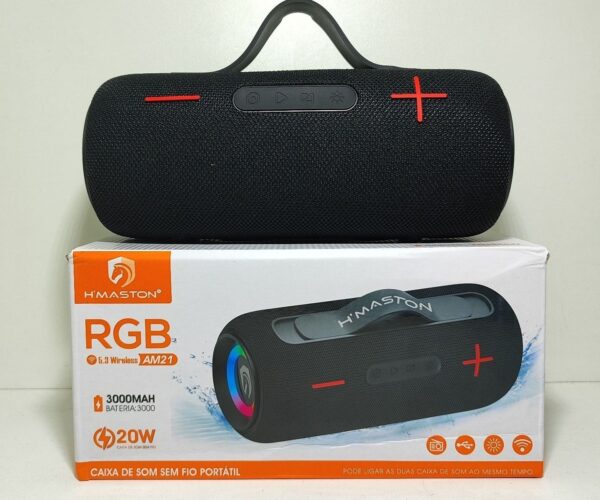 Caixa De Som Bluetooth Hmaston 20W Am21 8520230230913