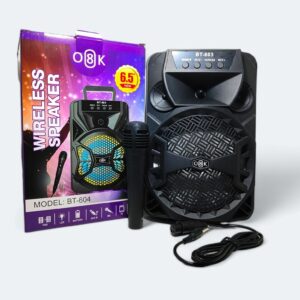 Caixa De Som Bluetooth O8K Bt604 Bt603 2021062812347