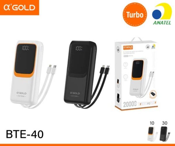 Bte40 Power Bank 20000Mah Agold 7016452756191