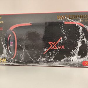 CAIXA DE SOM À PROVA D'ÁGUA COM LUZ RGB 60W XGOL X004