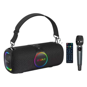 Sn32 Caixa De Som Com Microfone E Controle 120W Agold Pro