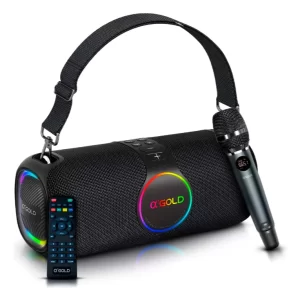 Sn32 Caixa De Som Com Microfone E Controle 120W Agold Pro - Imagem 3