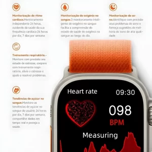 W85 Pro Max Com 7 Pulseiras - Imagem 4