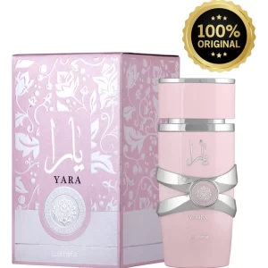 Yara Lattafa Perfume Feminino 100ml Eau De Parfum